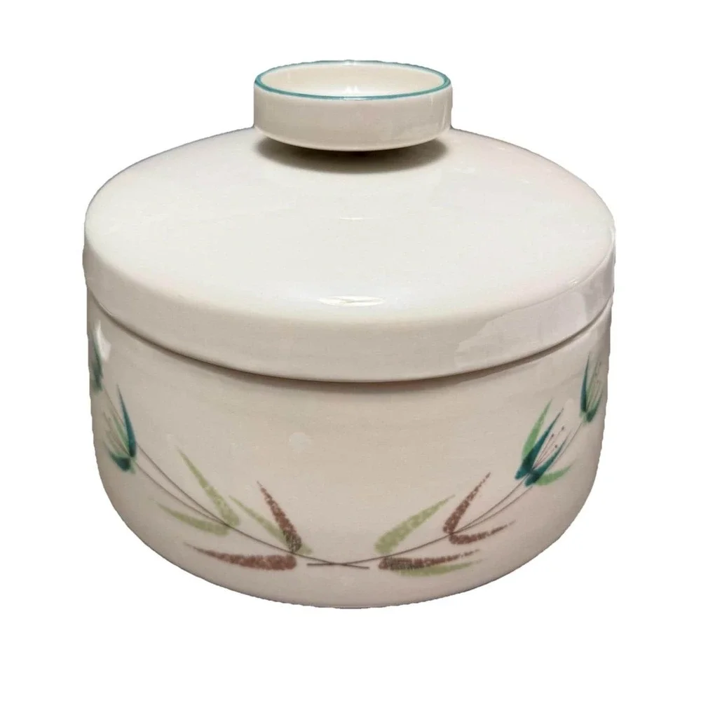 Franciscan Radiance Covered Casserole Dish Vintage Mid Century USA Atomic‎ 1970
